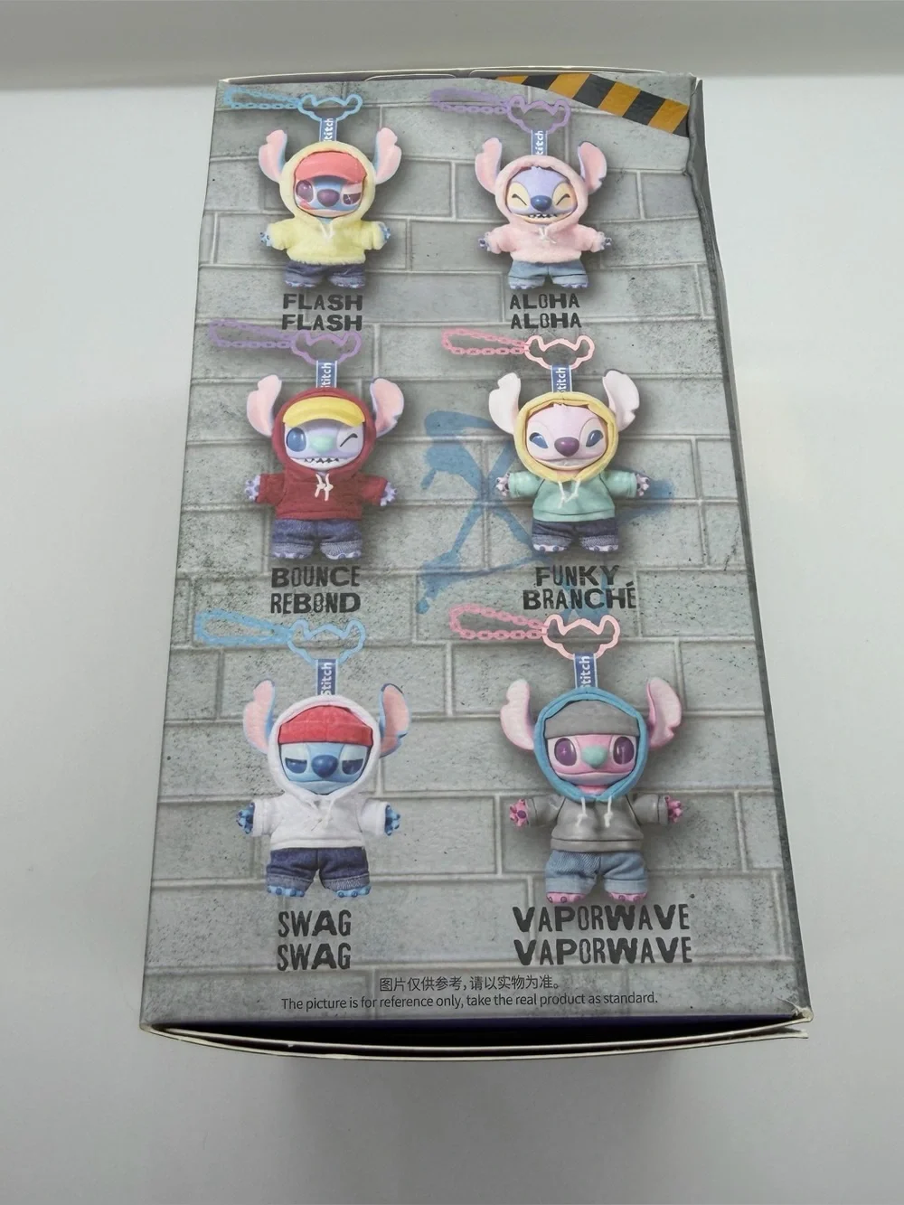 Miniso Disney Gen Z Stitch Confirmed Funky Pink Plush Figure Pendant Doll